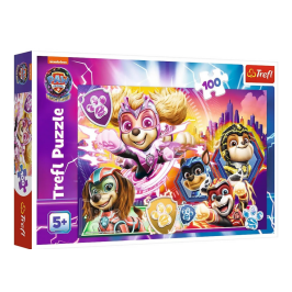 Puzzle 100 pcs. Meet Mighty Pups Trefl 16460