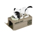 Dog Piggy Bank Robotic Coin Munching Toy Money Box White - Black