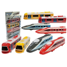 Set of Carriages Pendolino Various kinds of Train