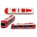 Set of Carriages Pendolino Various kinds of Train