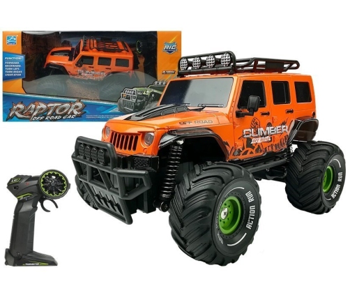 Tālvadības mašīna Off-road Jeep Orange