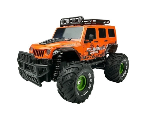 Tālvadības mašīna Off-road Jeep Orange