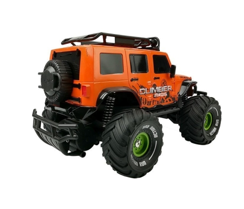 Tālvadības mašīna Off-road Jeep Orange