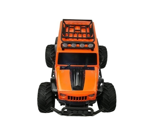 Tālvadības mašīna Off-road Jeep Orange