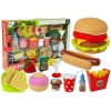 Fast Food Hamburger Set