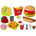 Fast Food Hamburger Set