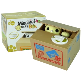 Mischief Saving Box Cute Kitty Money Box Piggybank