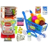 Cash Register Calculator Trolley Blue Food Products