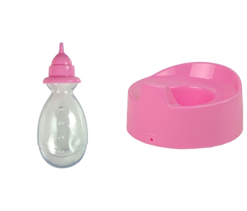 Pink Baby Doll Potty Drink Pee 24 cm