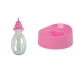 Pink Baby Doll Potty Drink Pee 24 cm