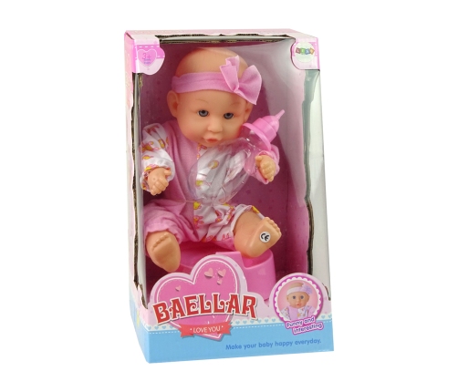 Pink Baby Doll Potty Drink Pee 24 cm