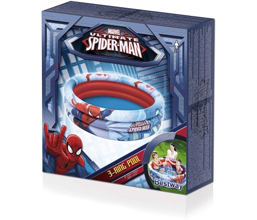 Spider-Man Inflatable Pool 122 x 30 cm Bestway 98018