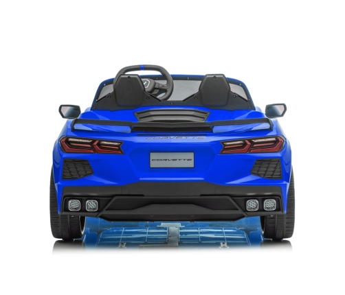 Электрический спортивный автомобиль для детей Corvette Stingray TR2203 Blue