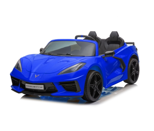 Электрический спортивный автомобиль для детей Corvette Stingray TR2203 Blue