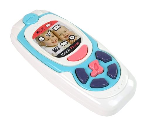 Children's Educational Mobile Phone Melody Blue