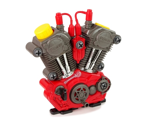 Car engine for the little mechanic To assemble by yourself Lights and sounds