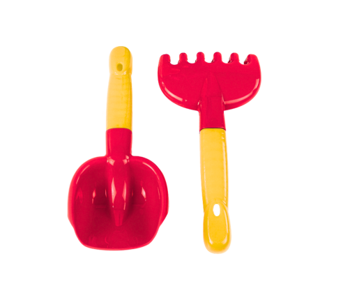 Sand Rake Set, Spatula, Two-color, 2 pcs. Mix