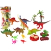 Set of Dinosaur Figures with Accessories 21 Pieces