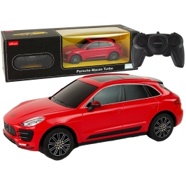 Car R/C Porsche Macan Turbo 1:24 Rastar Red