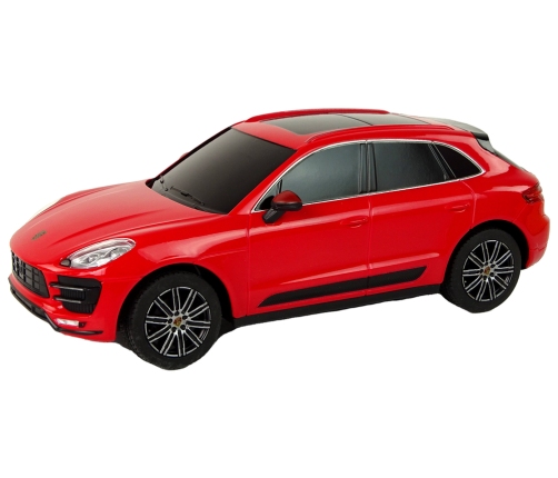 Car R/C Porsche Macan Turbo 1:24 Rastar Red