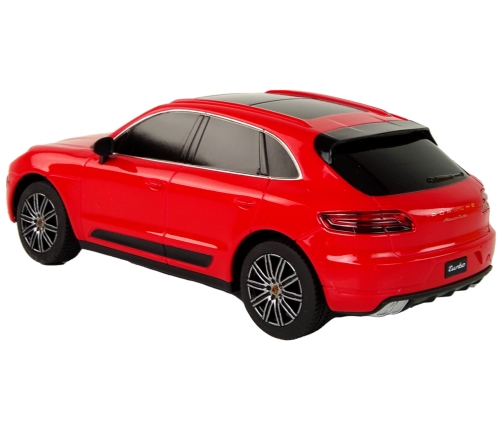 Car R/C Porsche Macan Turbo 1:24 Rastar Red