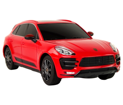 Car R/C Porsche Macan Turbo 1:24 Rastar Red