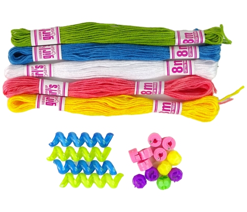 2 in 1 Hair Braiding Kit Beads