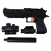 Electric Water Bullet Gun Set Black 20 meters