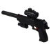 Electric Water Bullet Gun Set Black 20 meters