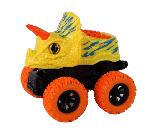 Triceratops Friction Drive Vehicle Yellow