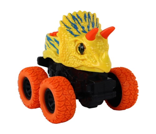 Triceratops Friction Drive Vehicle Yellow