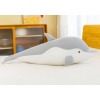 Gray dolphin plush mascot 30 cm