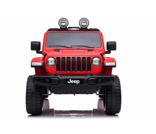 Auto na Akumulator Jeep Wrangler Rubicon Czerwony