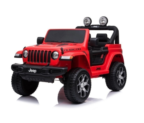 Auto na Akumulator Jeep Wrangler Rubicon Czerwony