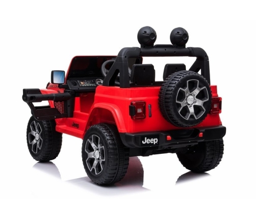 Auto na Akumulator Jeep Wrangler Rubicon Czerwony