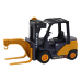 Forklift With Hook Adjustable Friction Drive Yellow