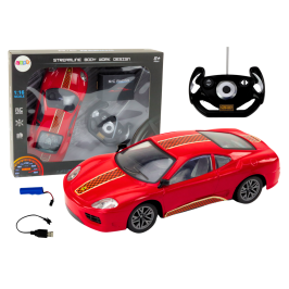 Remote Control Sports Car 1:16 R/C Red