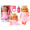 Doll In Light Pink Dress Peeing Bottle Rattle Sounds