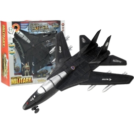 Jet Fighter Military Aircraft with Sounds & Lights