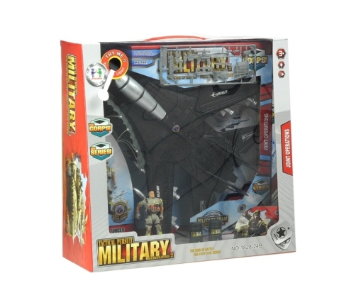 Jet Fighter Military Aircraft with Sounds & Lights