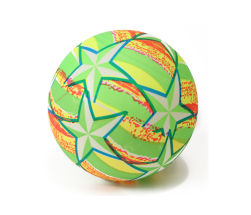 Rubber Ball Bright Stars Green 24 Cm