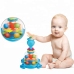 Hippopotamus Spinning Top With Balls For Babies Blue