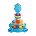 Hippopotamus Spinning Top With Balls For Babies Blue