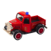 Classic Fire Truck 1:36 Drive Lights Sounds Red