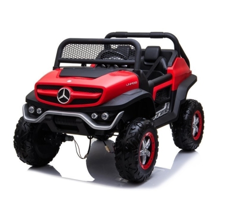 Bērnu elektroauto Mercedes Unimog Red