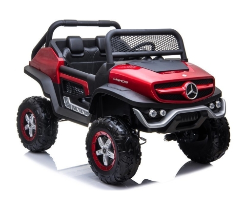 Детский электромобиль Mercedes Unimog Red