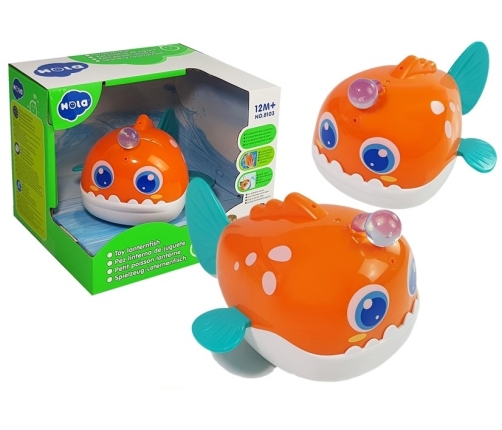 Educational Fish for Baby Sprinkling Water