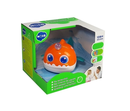 Educational Fish for Baby Sprinkling Water