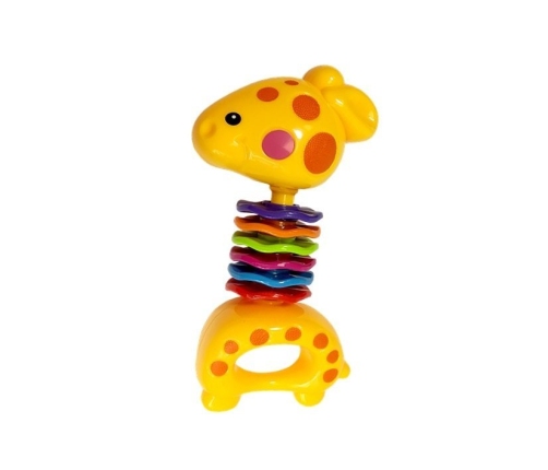 Set of Rattles Chews Coloured Animals Teddy Bear Frog