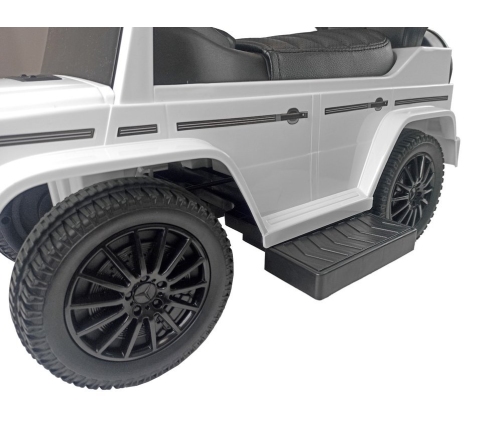 Mercedes G-Class 653 White with Push Bar Engine and Horn Sound